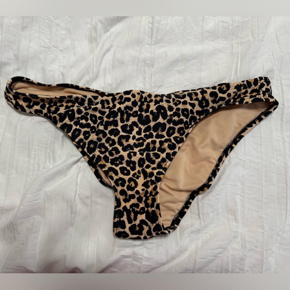 Cheetah swimsuit bottoms